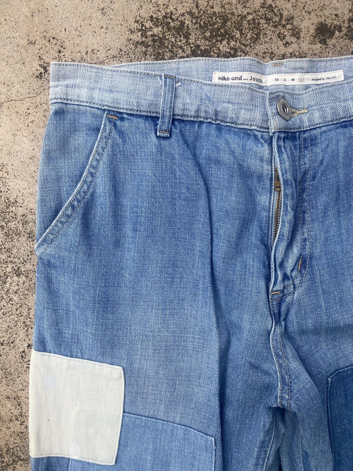Designer × Japanese Brand Japanese Brand Nico And Patchwork Jeans Size US 30 / EU 46 - 4 Thumbnail