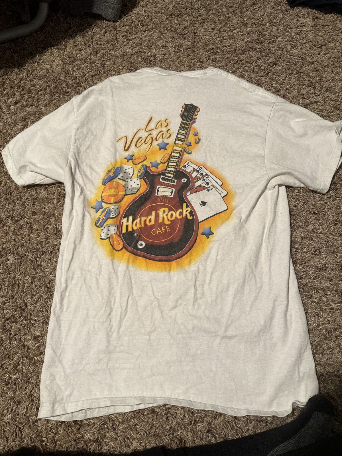 Vintage Hard Rock Los Vegas Tee Size US M / EU 48-50 / 2 - 2 Thumbnail