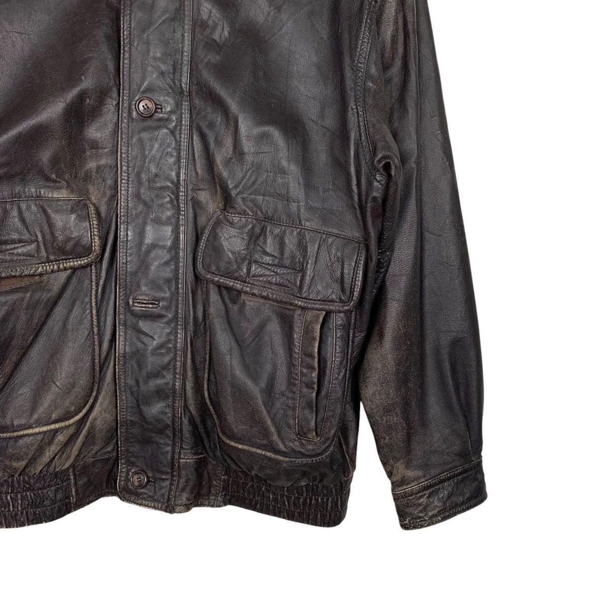 Japanese Brand Japanese Brand JMR Leather Jacket Size US L / EU 52-54 / 3 - 4 Thumbnail