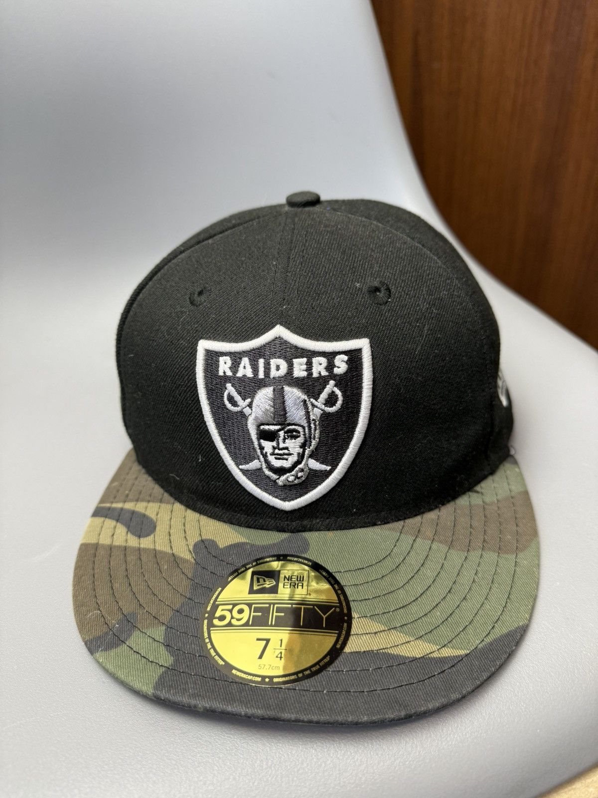 NFL Vintage Los Angeles Raiders Snapback Hat Size ONE SIZE - 9 Thumbnail