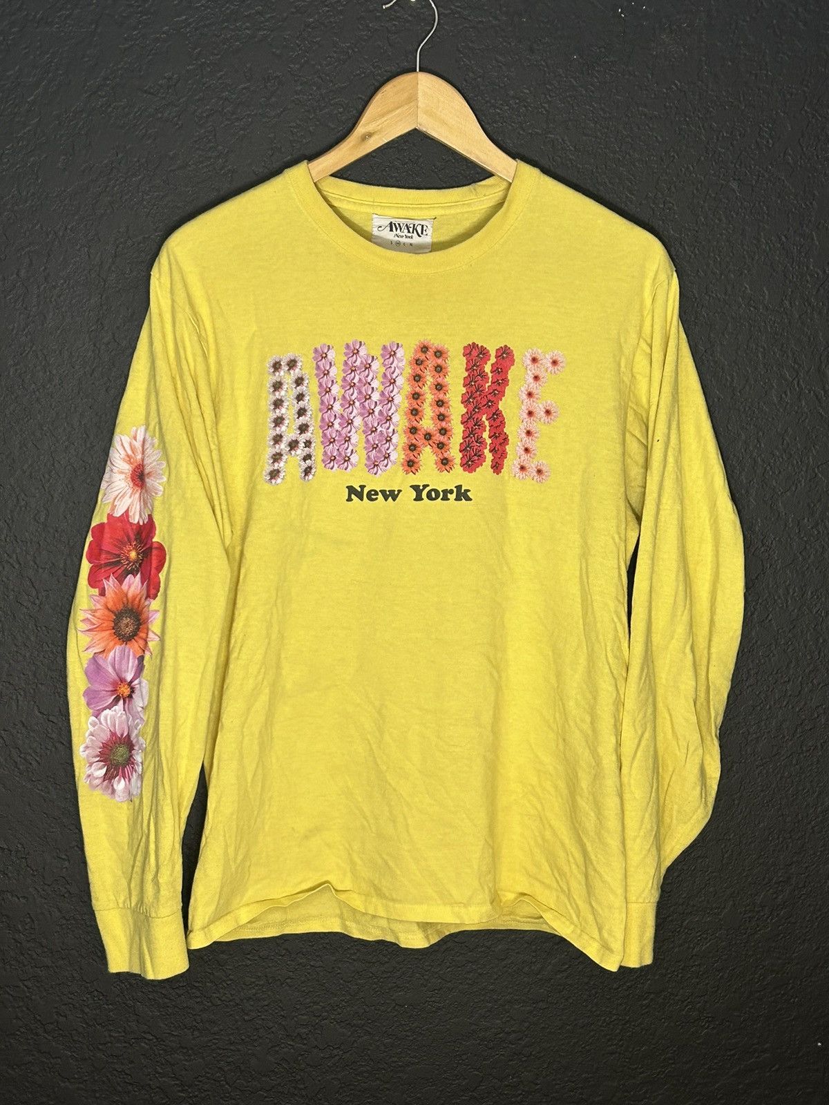 Awake NY Awake NY Floral Longsleeve T Shirt Size US M / EU 48-50 / 2 - 1 Thumbnail
