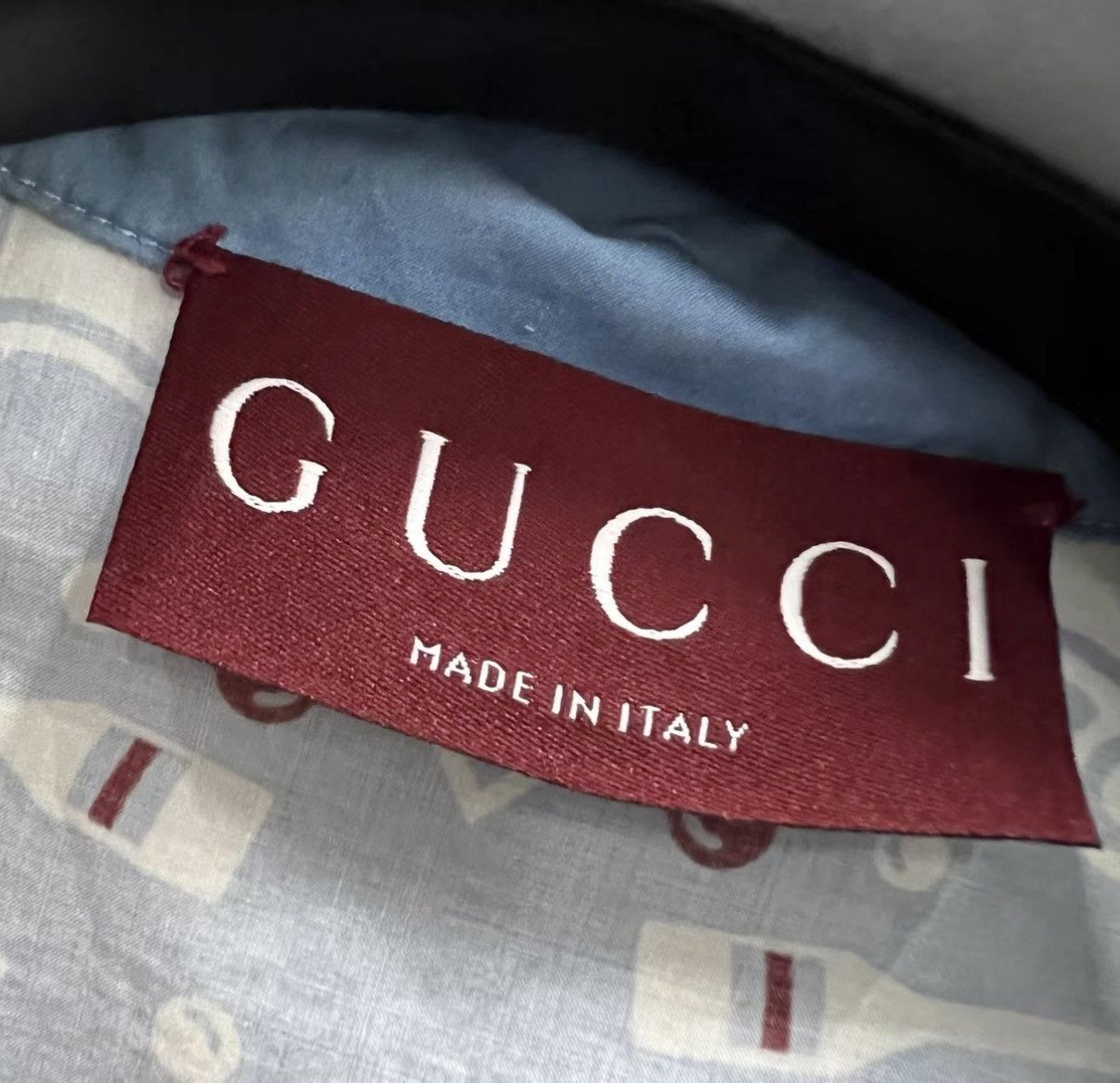 Gucci Blue Patterned Short Sleeve Shirt Size US S / EU 44-46 / 1 - 3 Thumbnail