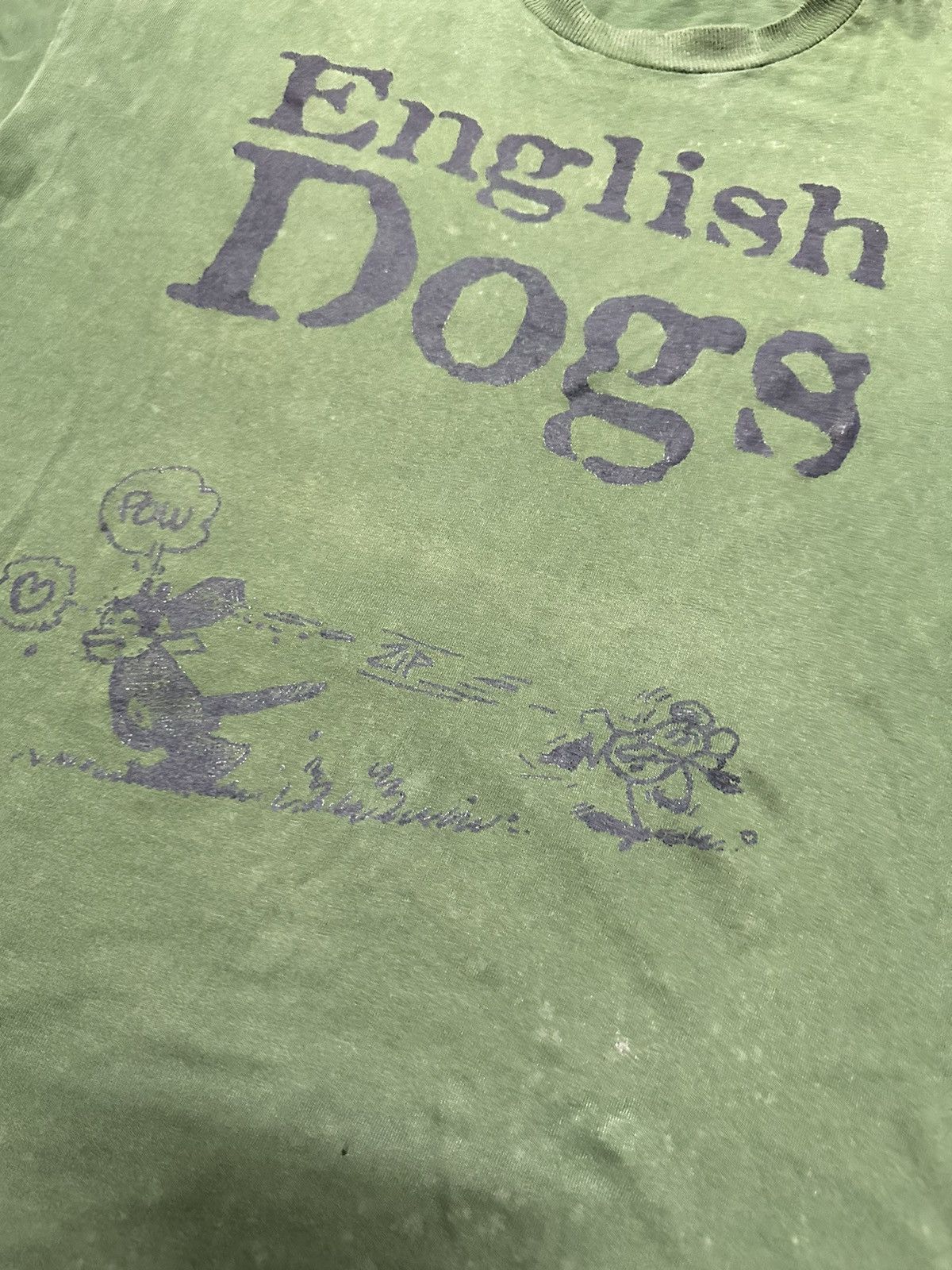 Band Tees Vtg 90s English Dogs hardcore punk band tees Size US XL / EU 56 / 4 - 6 Thumbnail
