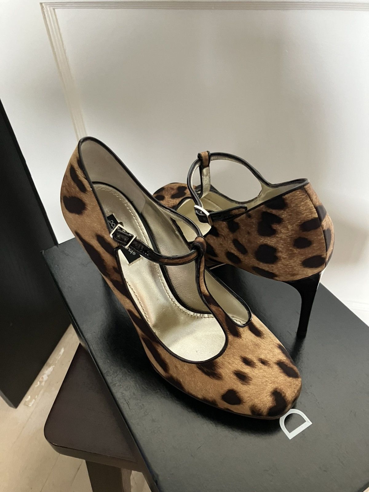 Dolce & Gabbana Dolce & Gabbana leopard print heels Size US 8 / IT 38 - 4 Thumbnail