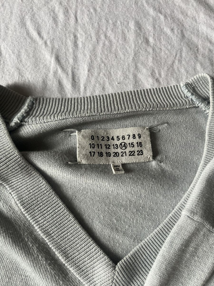 Maison Margiela MAISON MARGIELA BABY BLUE PADDED LONGSLEEVE Size US M / EU 48-50 / 2 - 4 Thumbnail