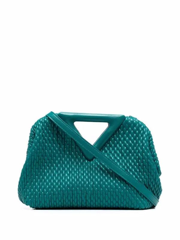 Bottega Veneta o1loc1c0824 Size: OS / Point Bag in Blue Size ONE SIZE - 1 Thumbnail