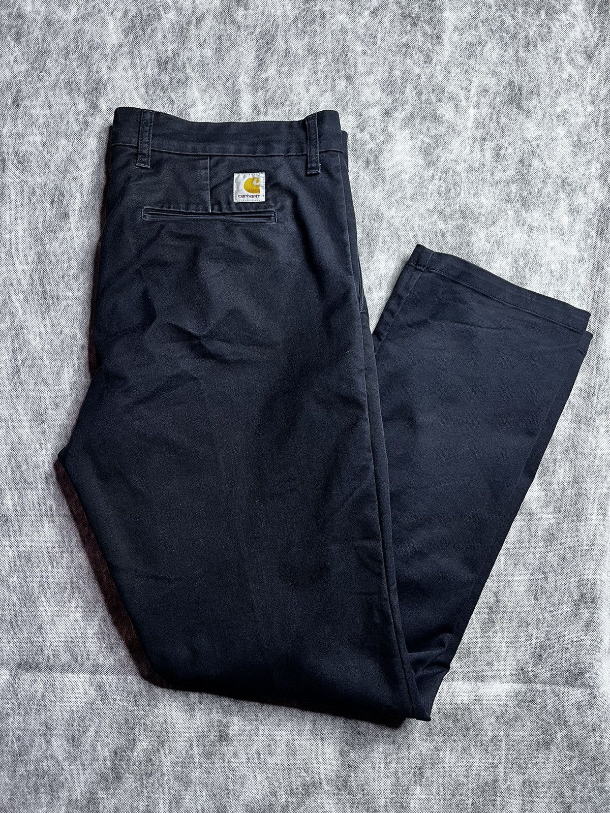 Carhartt Carhartt Sid Pant 38x32 Dark Blue Box Logo Size US 40 / EU 56 - 1 Thumbnail