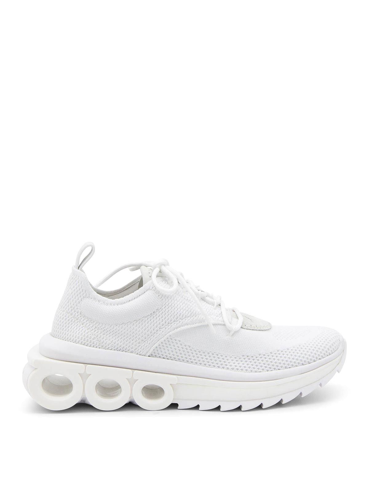 Salvatore Ferragamo o1s1rm0625 Low-Top Sneakers in White Size US 12 / EU 45 - 1 Thumbnail