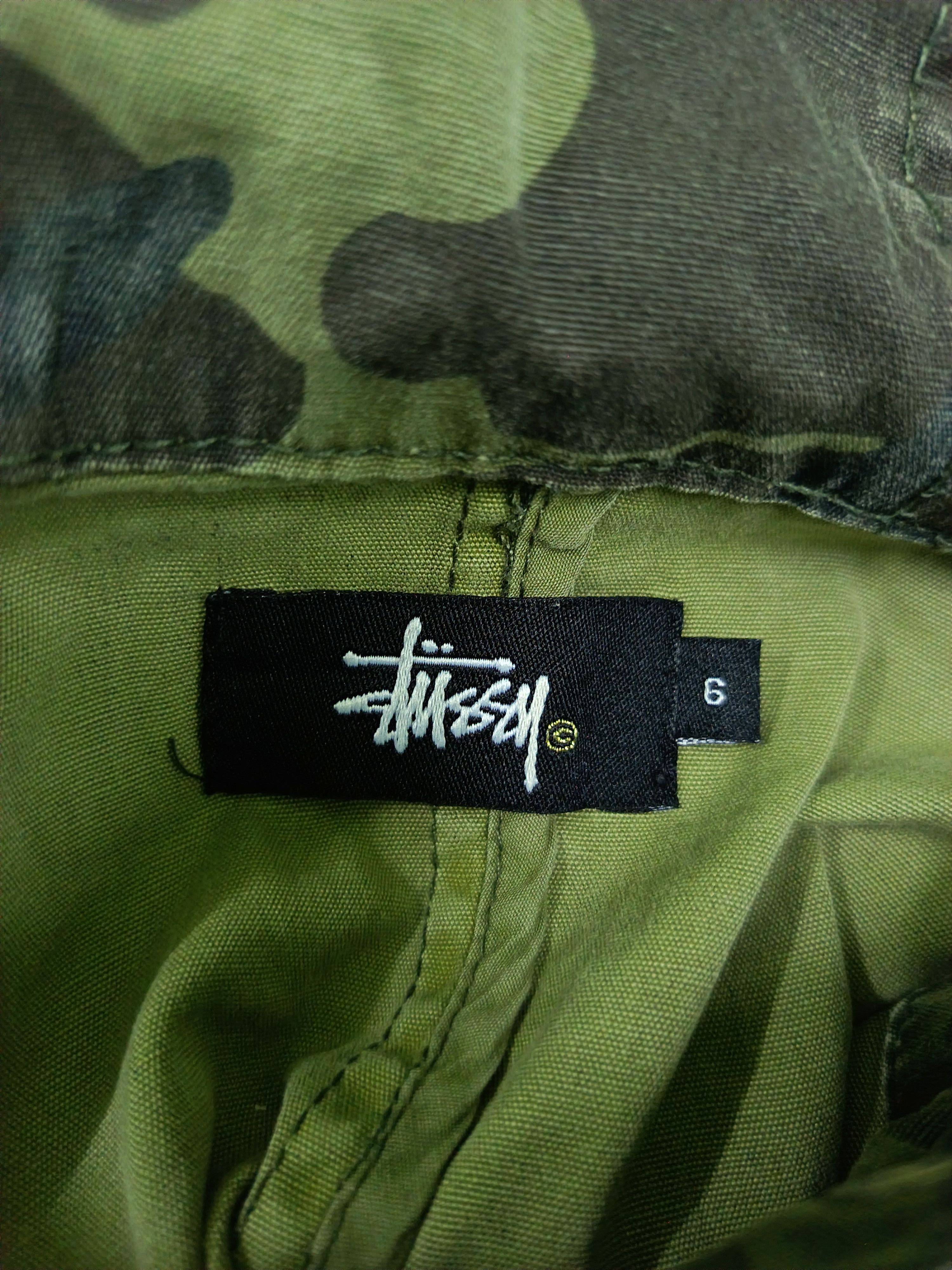 Stussy Vintage Stussy Camouflage Parkas Hoodie Jacket Size US S / EU 44-46 / 1 - 9 Thumbnail