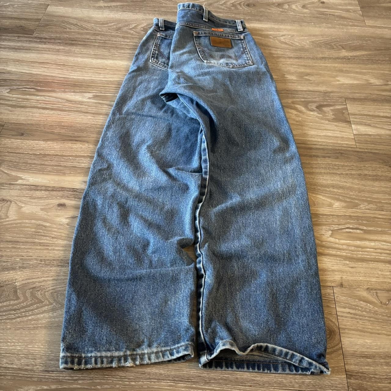 Vintage Crazy Vintage Y2K/2000s Grunge Dark Wash Workwear Denim Jeans. 36x30 Size US 36 / EU 52 - 4 Thumbnail