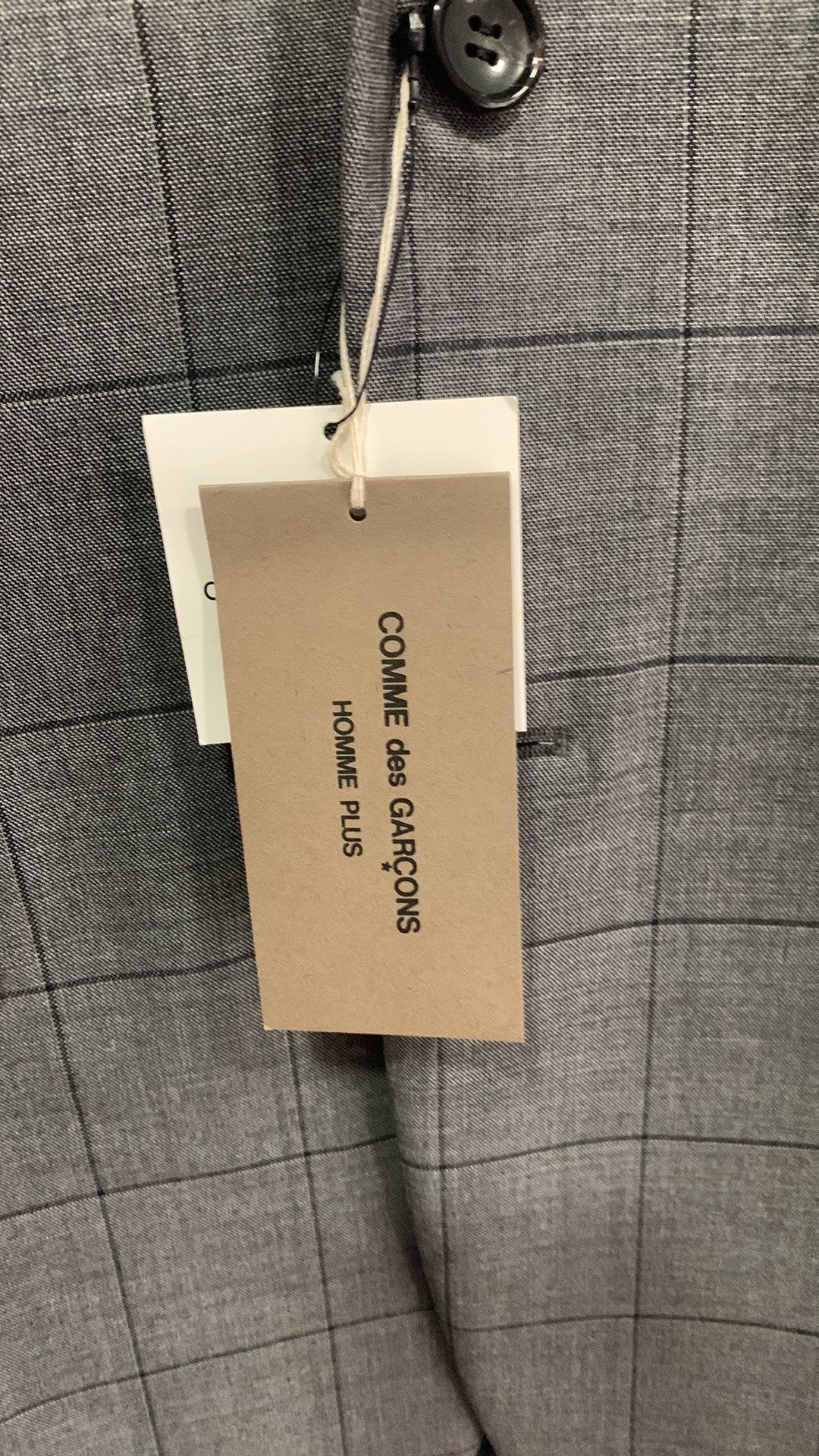 Comme des Garcons Homme Plus × Junya Watanabe NWT $2705 Comme des garçons homme plus ruffles blazer Size 38R - 6 Thumbnail
