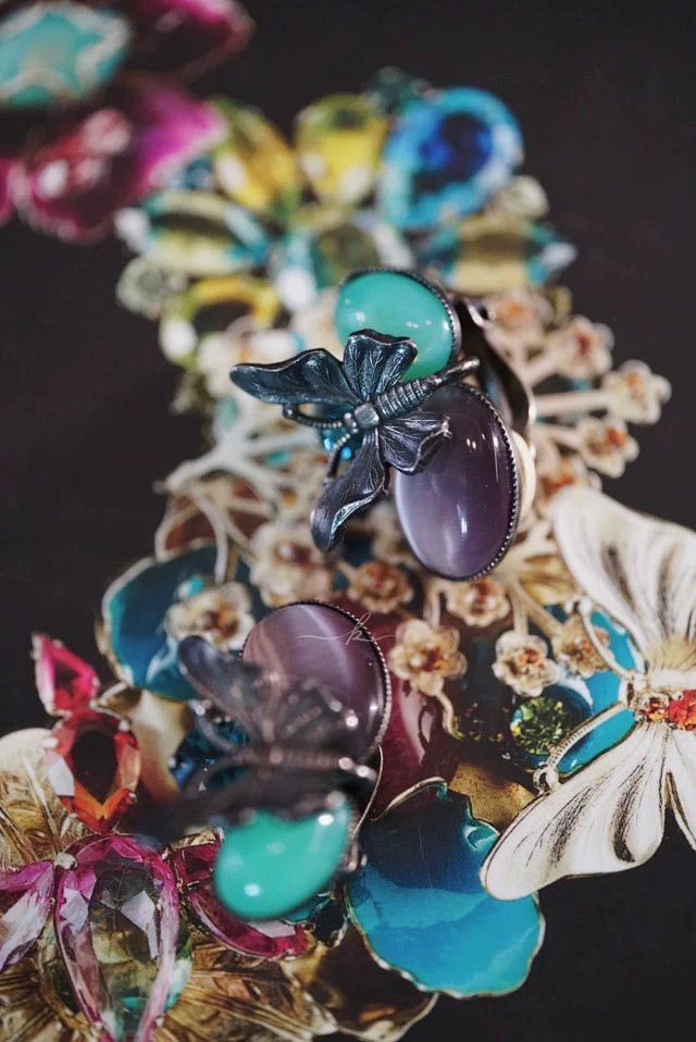 Other Philippe Ferrandis Jaeger Vintage Cat Butterfly Clip-On Size ONE SIZE - 4 Thumbnail