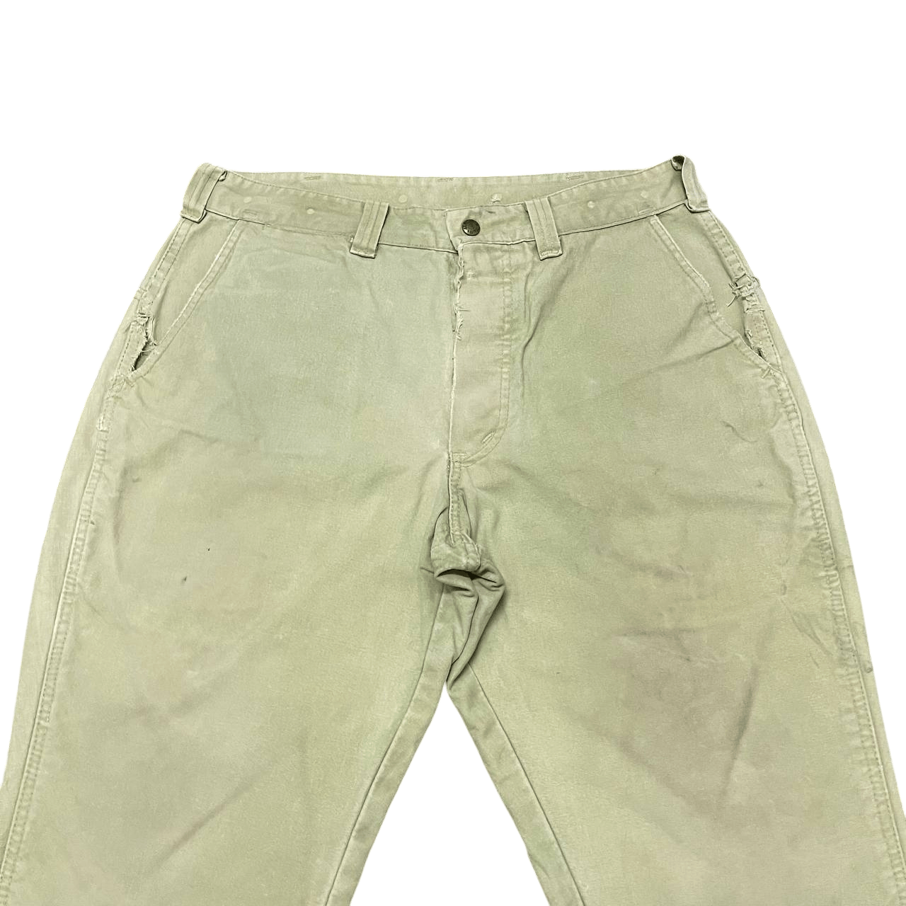 Filson Vintage 90's C.C. Filson Flared Canvas Pants Rare 🔥 Size US 33 - 2 Thumbnail