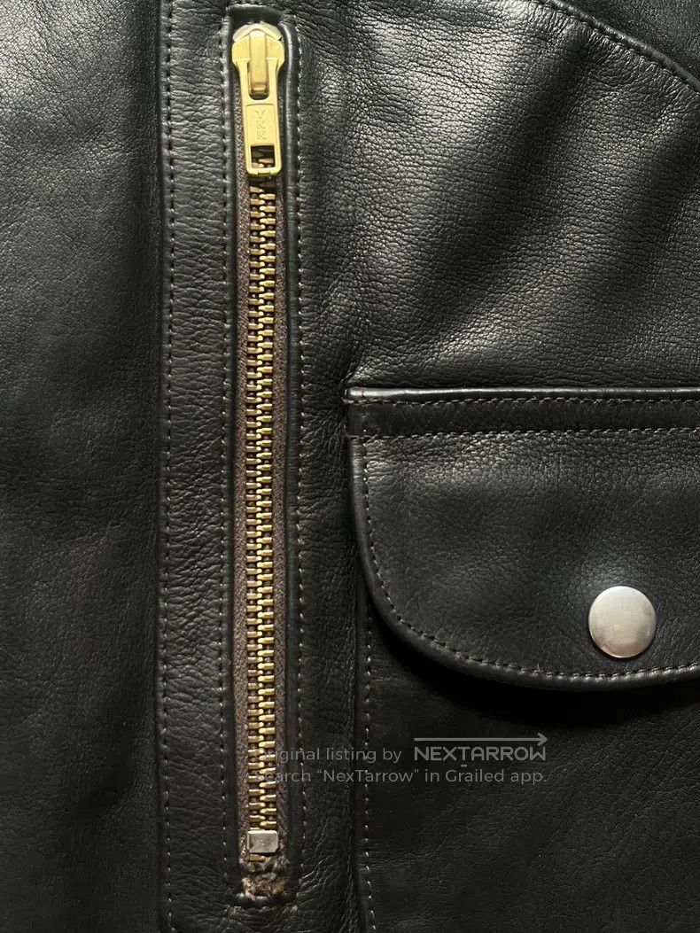 RRL Ralph Lauren RRL Ralph Lauren Leather vest, leather clothing, and fur i Size US XL / EU 56 / 4 - 3 Thumbnail