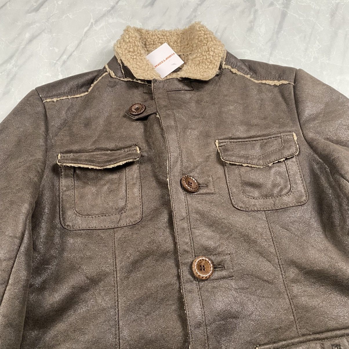 Japanese Brand Vintage Japan Shearling Like Sheepskin Jacket Size US S / EU 44-46 / 1 - 4 Thumbnail