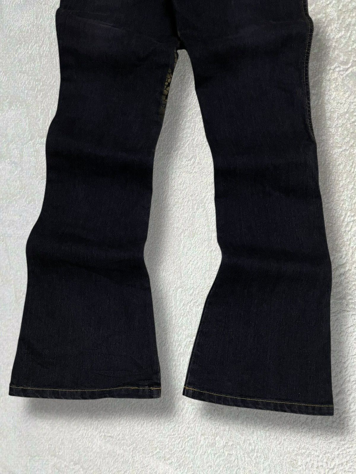 In The Attic Vintage 1990s Japan Designer Laura Iconic Punk Style Denim Size US 28 / EU 44 - 10 Thumbnail