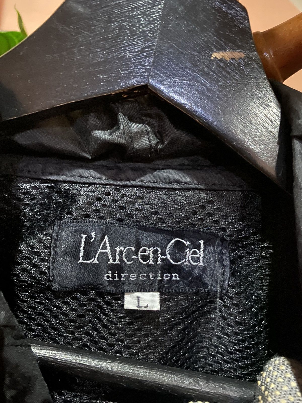 Japanese Brand VINTAGE L’ARC-EN-CIEL SKULL SIDE TAPE WINDBREAKER Size US M / EU 48-50 / 2 - 7 Thumbnail