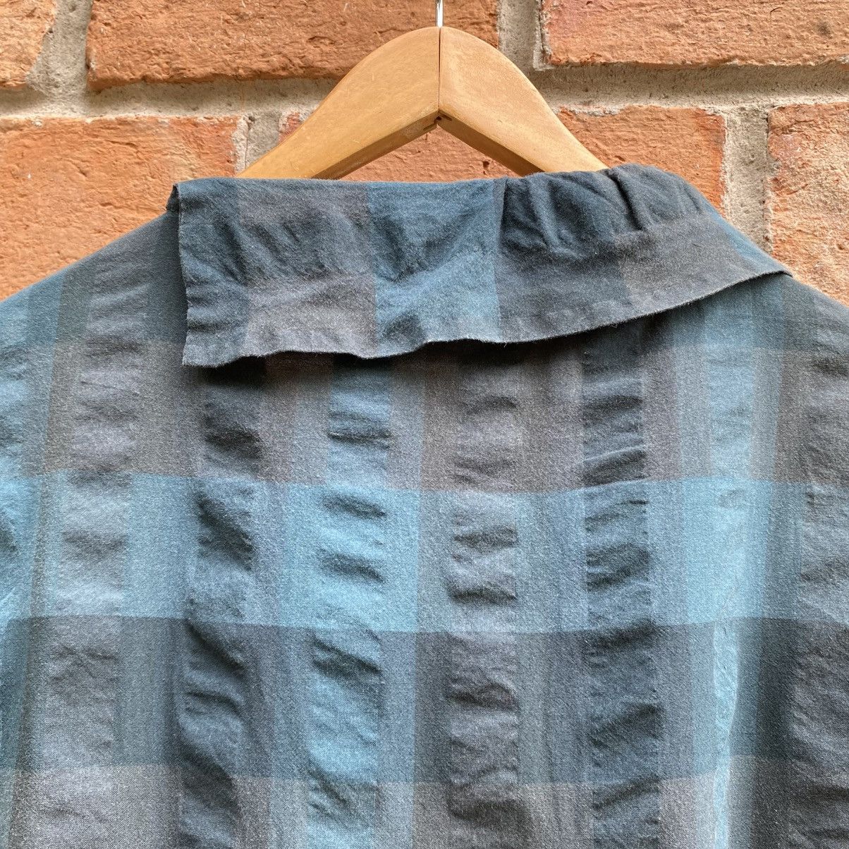 Vivienne Westwood Vivienne Westwood Green Pleated Check Dress with Waist Tie Size XS / US 0-2 / IT 36-38 - 14 Thumbnail