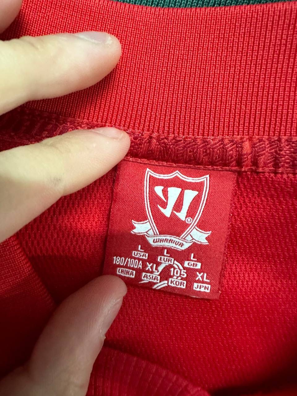 Vintage LIVERPOOL WARRIOR SOCCER JERSEY Size US L / EU 52-54 / 3 - 3 Thumbnail