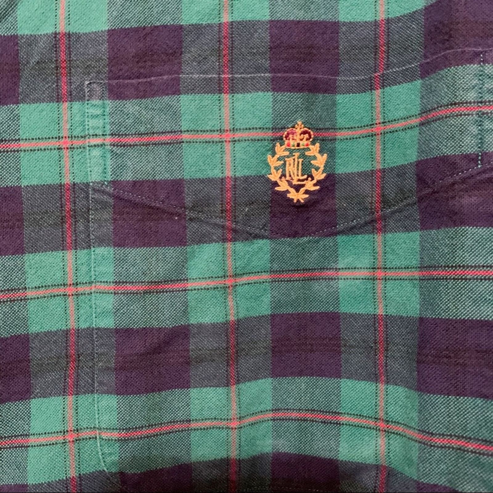Lauren Ralph Lauren Lauren Ralph Lauren Monogram plaid button-down medium Size US M / EU 48-50 / 2 - 2 Thumbnail