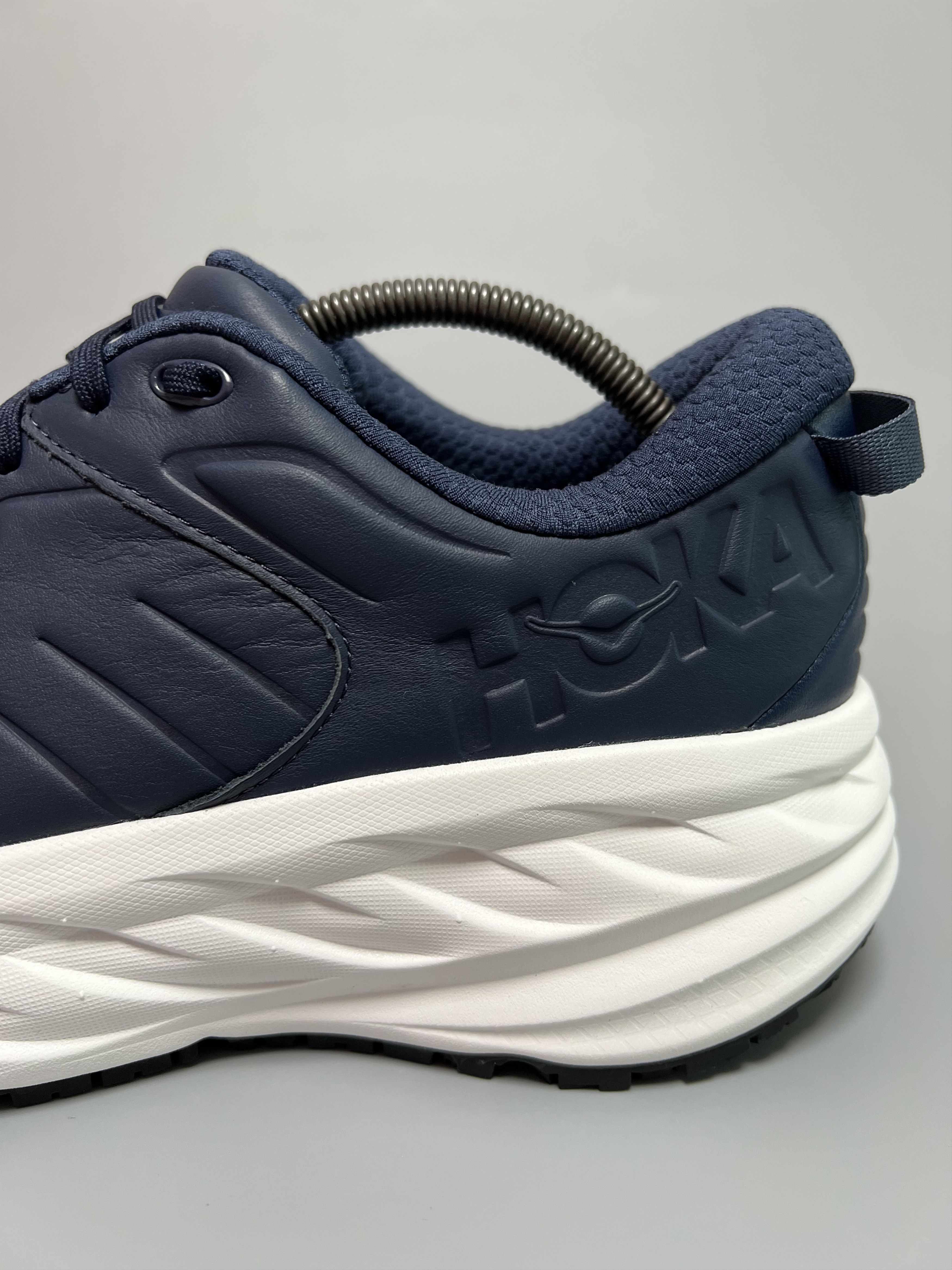 Hoka × Leather Hoka One One Bondi SR Running Shoes Walking Slip Resistant Size US 12.5 / EU 45-46 - 9 Thumbnail