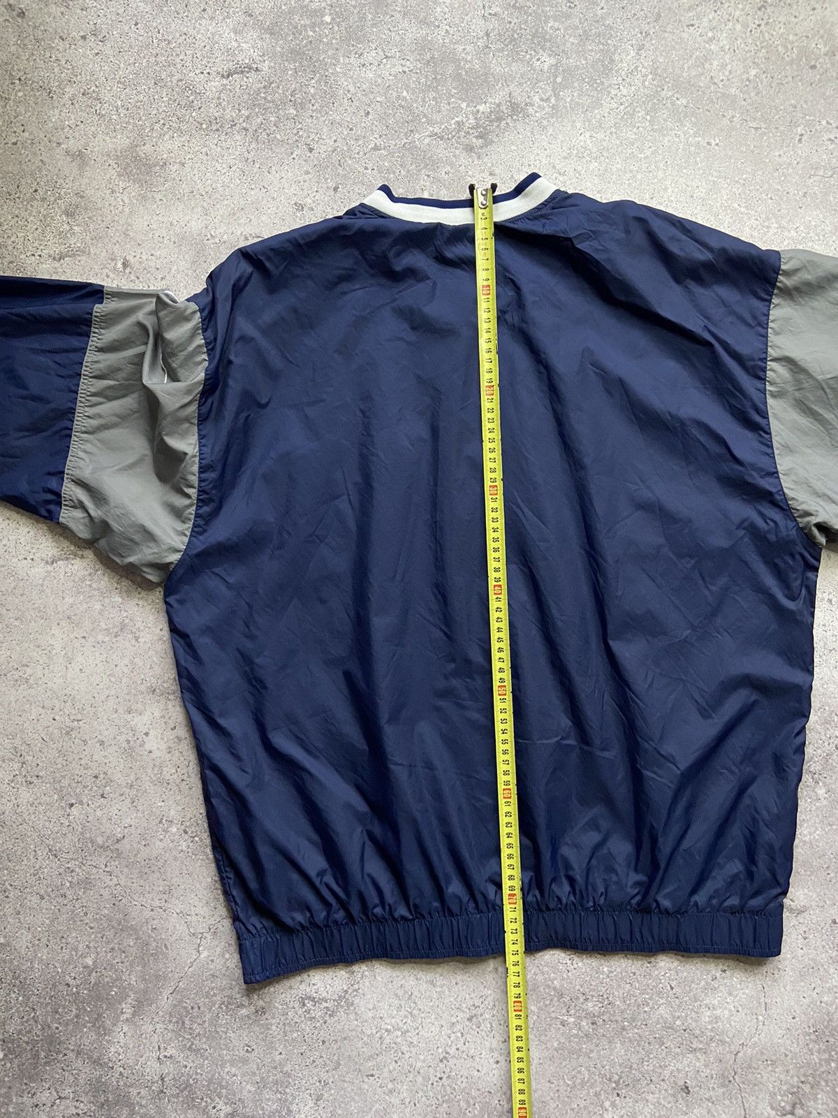 Nike Vintage y2k Nike Nylon Sweatshirt 90s Big Logo Size US L / EU 52-54 / 3 - 9 Thumbnail