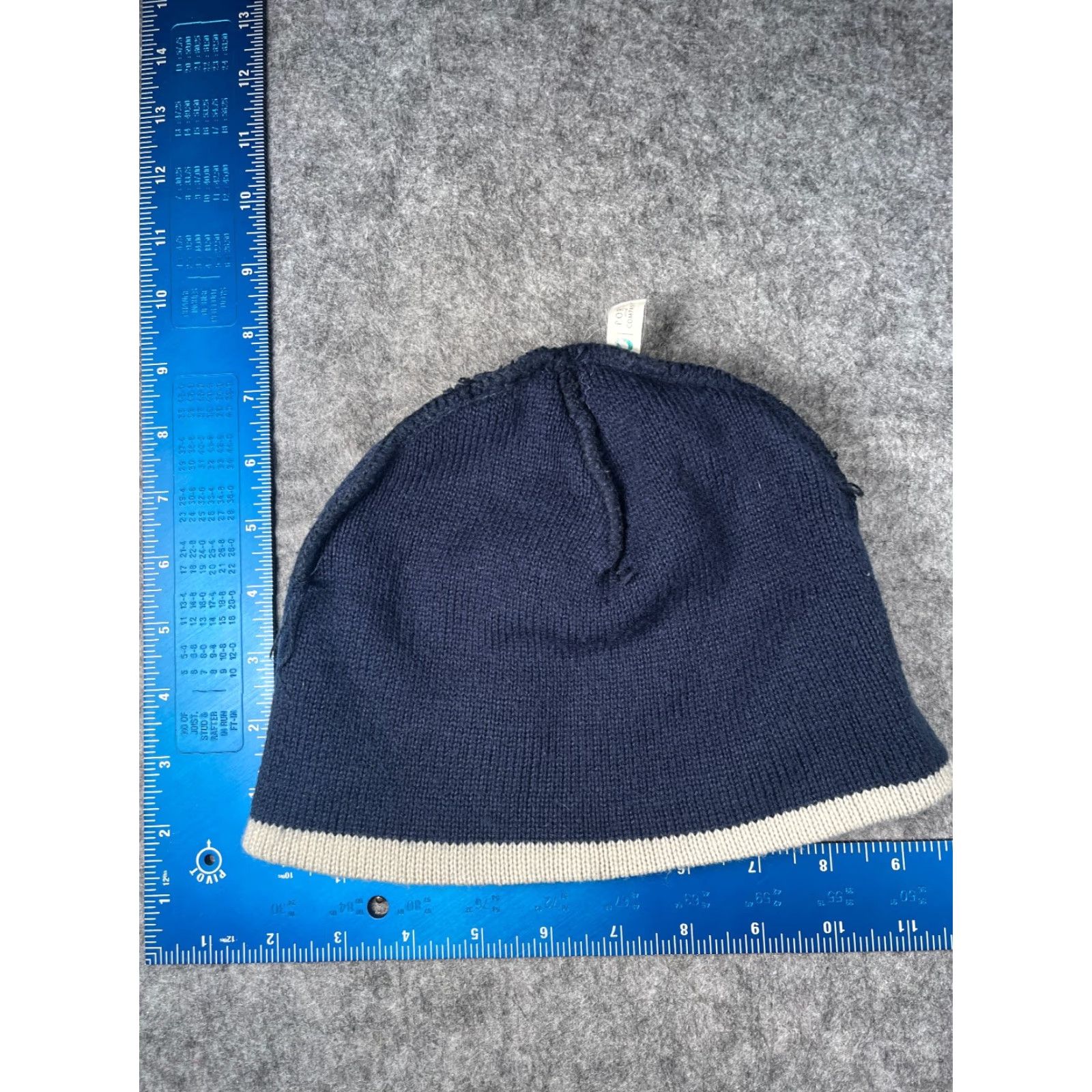 Port & Company Port & Company Beanie Adult One Size Blue Knit 100% Acrylic Embroidered Knit Hat Unisex Adult Beanie Blue Size ONE SIZE - 6 Thumbnail