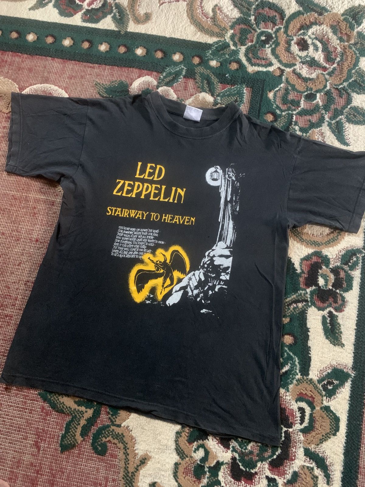 Vintage Vintage Led Zeppelin Europe Size US M / EU 48-50 / 2 - 7 Thumbnail