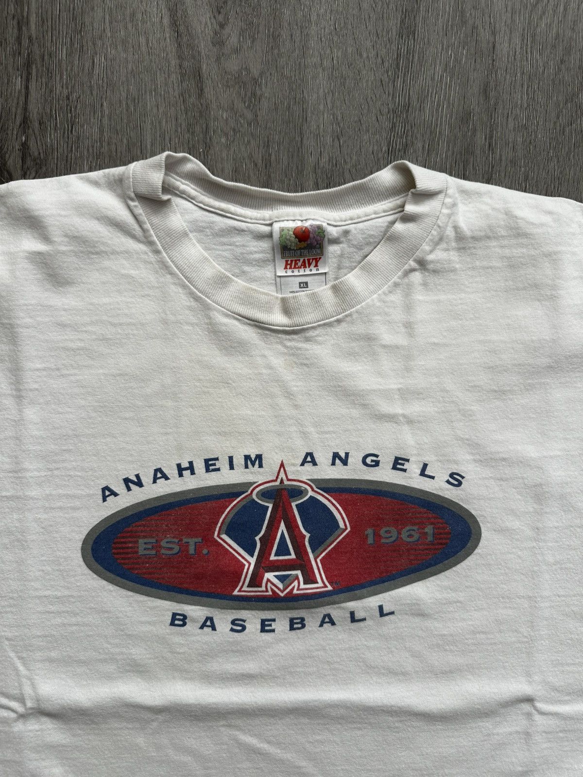 MLB 90s Vintage MLB Anaheim Angels Baseball Shirt Size US XL / EU 56 / 4 - 2 Thumbnail