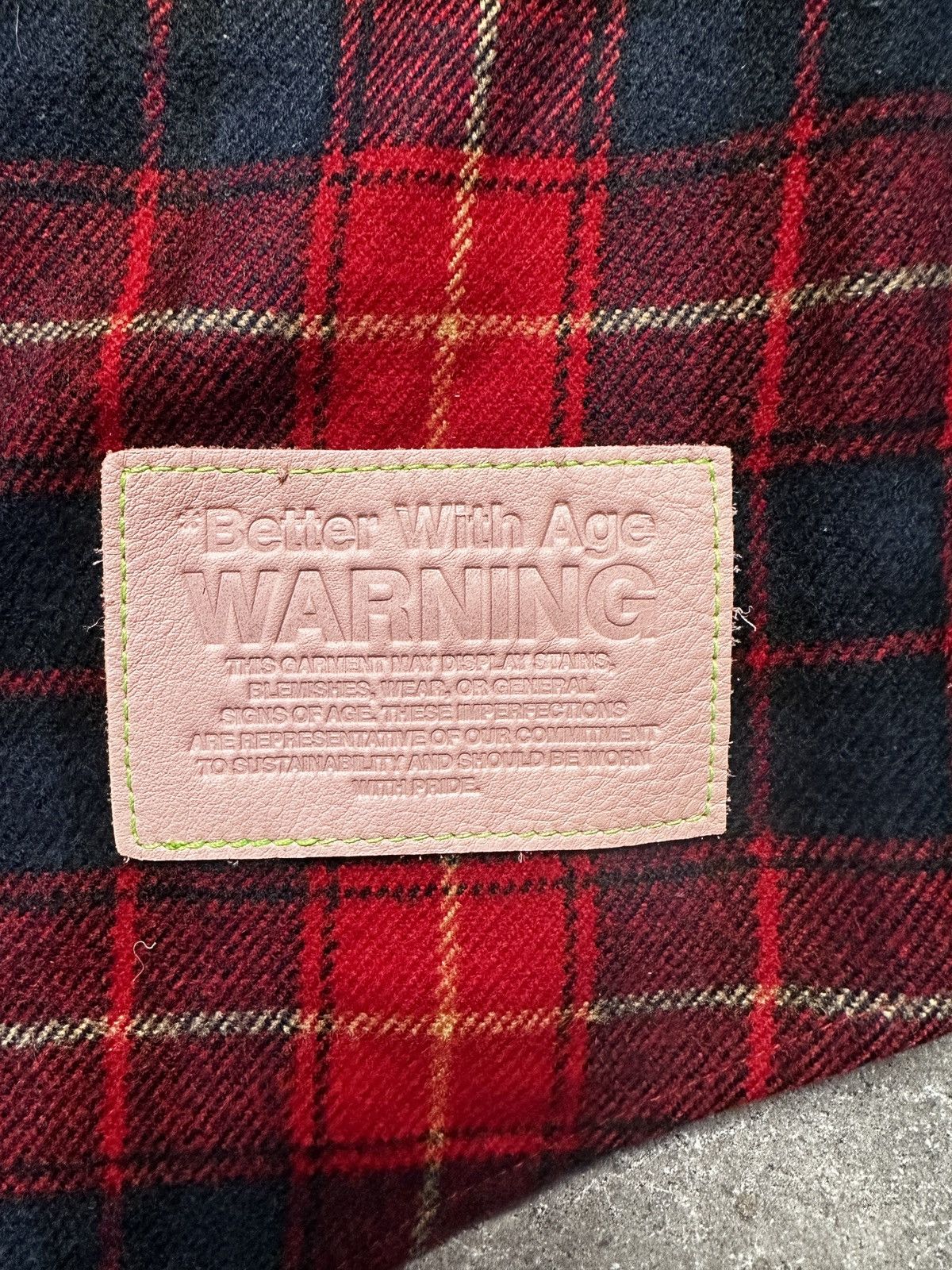 Better With Age Better With Age Muir Repair Flannel Shirt Red Multi Size US M / EU 48-50 / 2 - 7 Thumbnail
