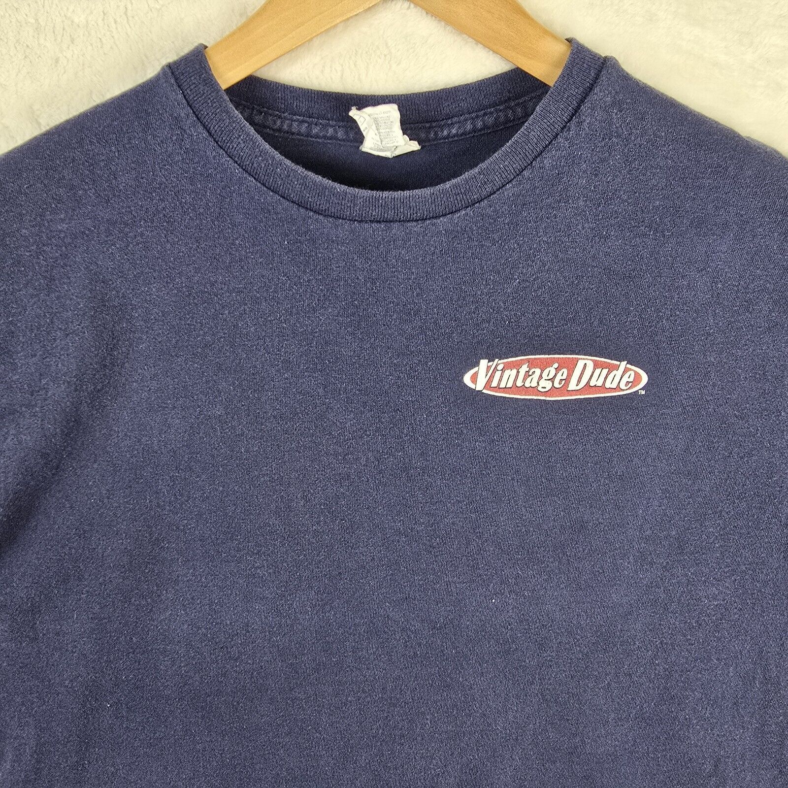 Delta Genuine Vintage Dude Shirt American Classic Made USA Large Size US L / EU 52-54 / 3 - 6 Thumbnail
