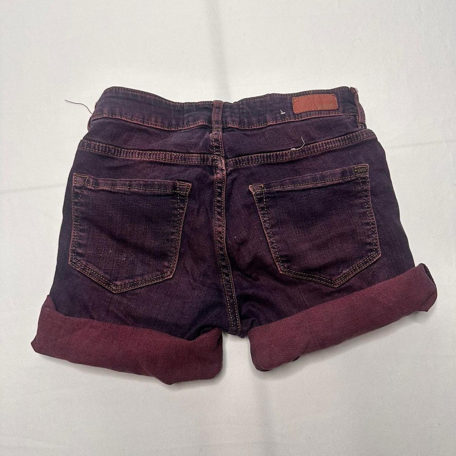 Garage Garage Size 0 Denim Double Washed Color Shorts Size 25" / US 0 / IT 36 - 2 Thumbnail