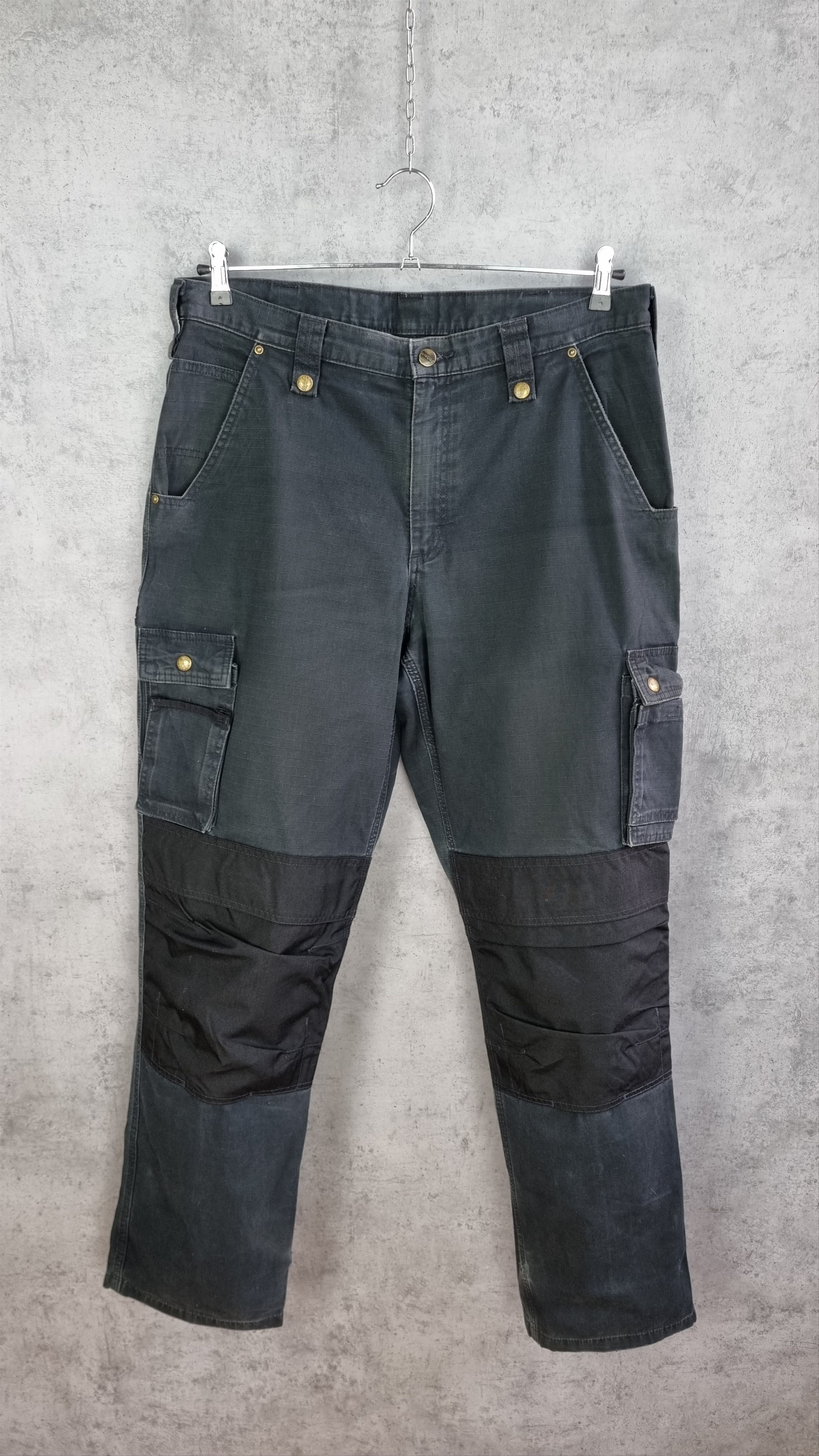 Carhartt × Vintage Faded CARHARTT Double knees Cargo Worker Pants Size US 34 / EU 50 - 9 Thumbnail