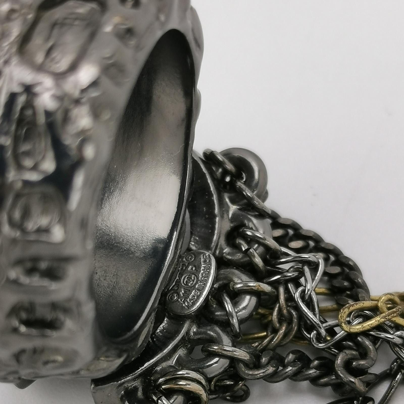 Chanel Chanel Double C Logo Ring Size 15 -z2505 Size ONE SIZE - 5 Thumbnail