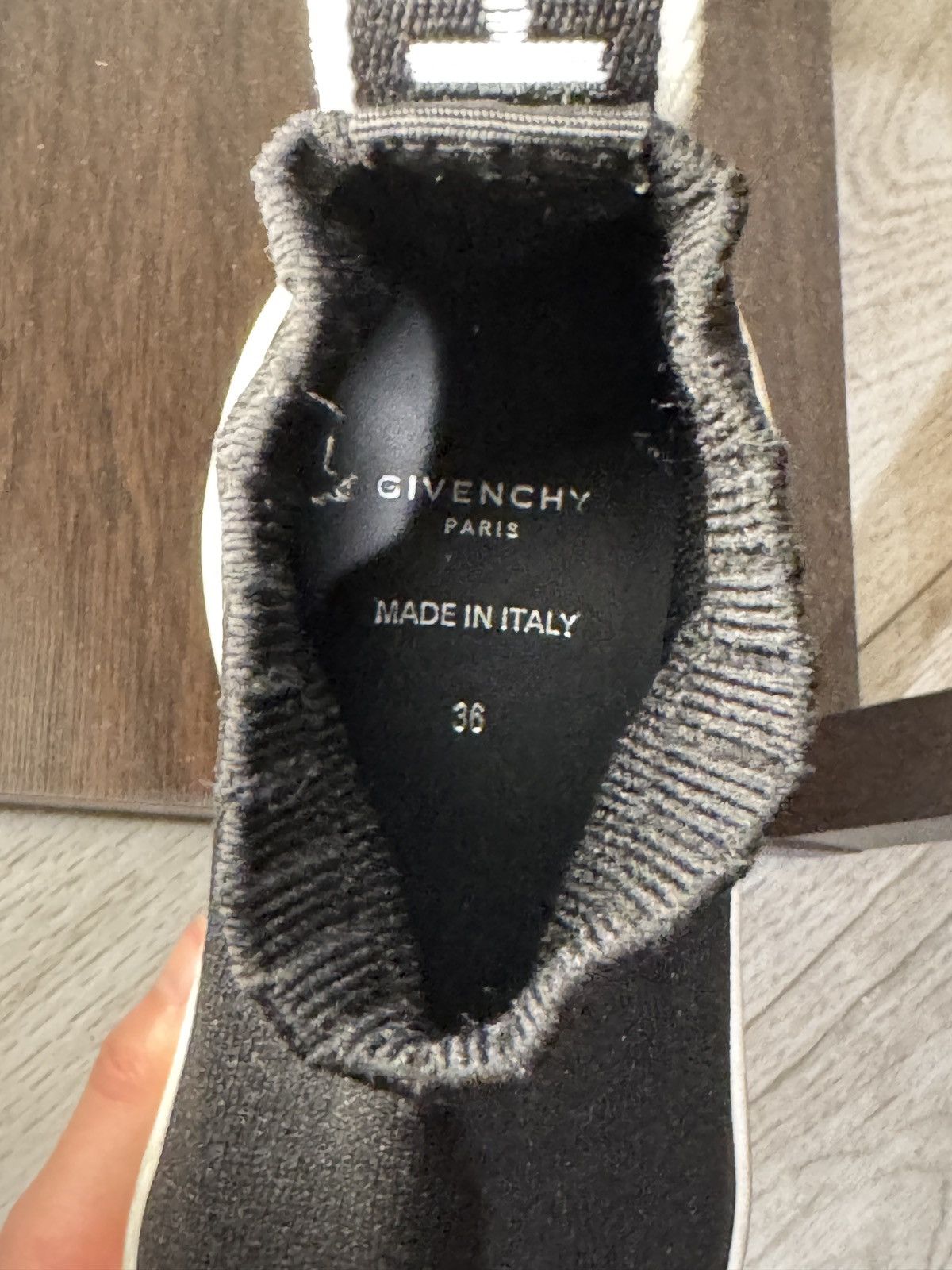 Givenchy Givenchy Knitted Sock Boot Sneaker – Size 36 Size US 6 / IT 36 - 6 Thumbnail