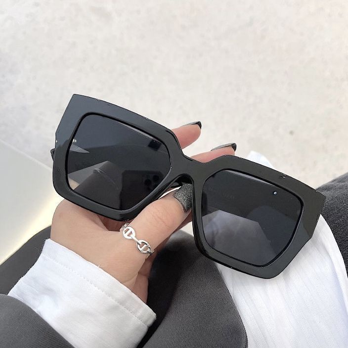 VIBE New Trend Street ins style custom avant-garde sunglasses Size ONE SIZE - 1 Thumbnail