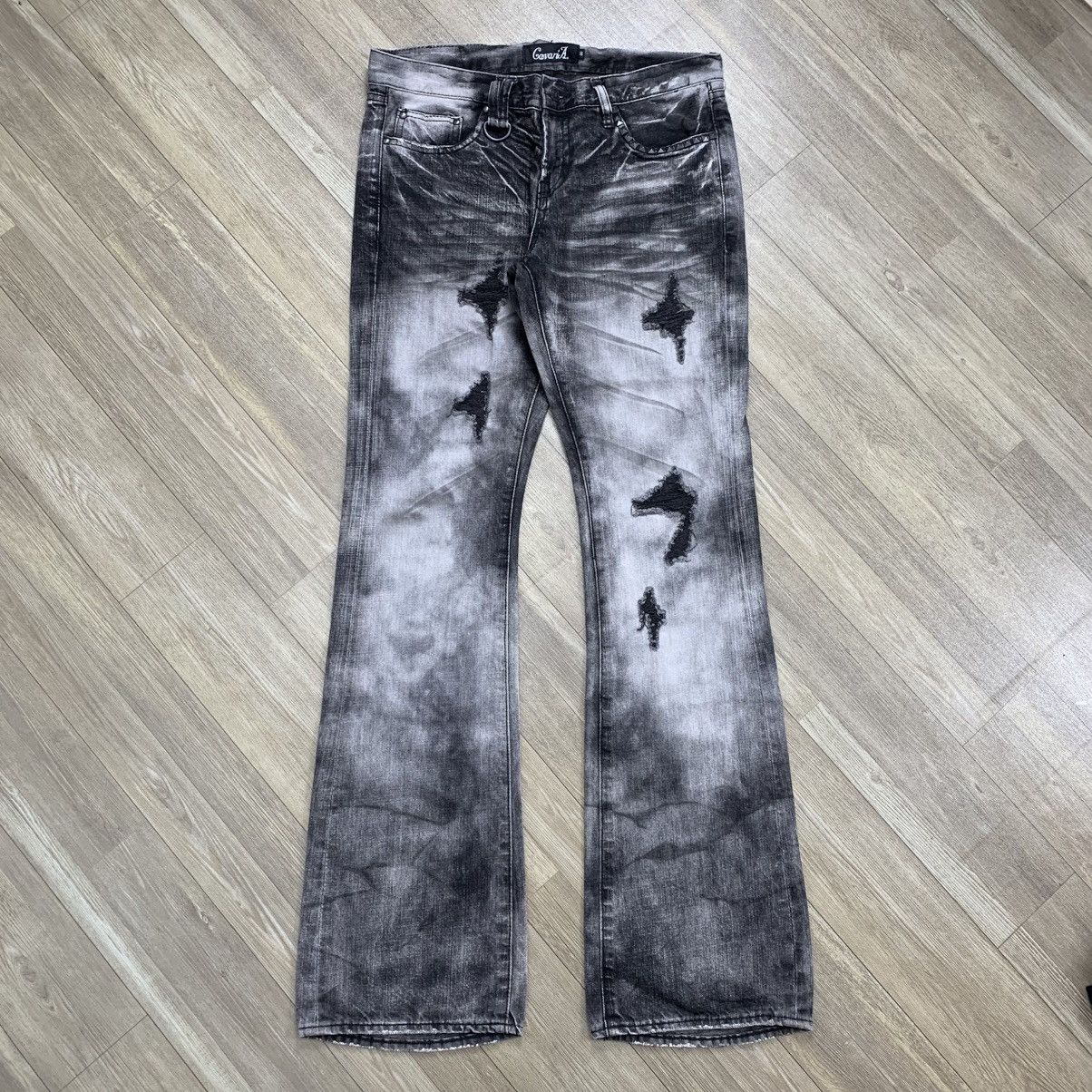 パンツ 00s cavaria japanese label flare denim Cavari A | Grailed