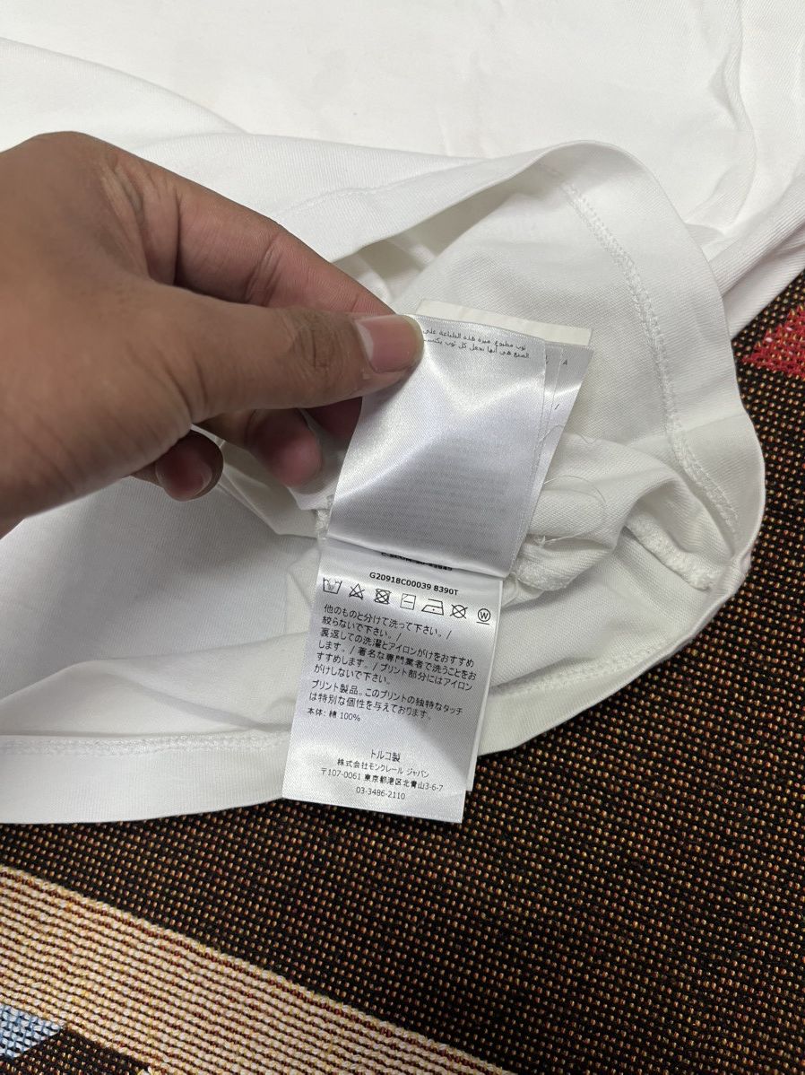 Moncler Moncler maglia tee Size US XL / EU 56 / 4 - 12 Thumbnail