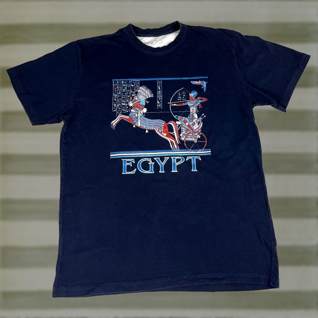 Vintage Egypt Unisex T-Shirt Navy XS? M Size US M / EU 48-50 / 2 - 1 Thumbnail