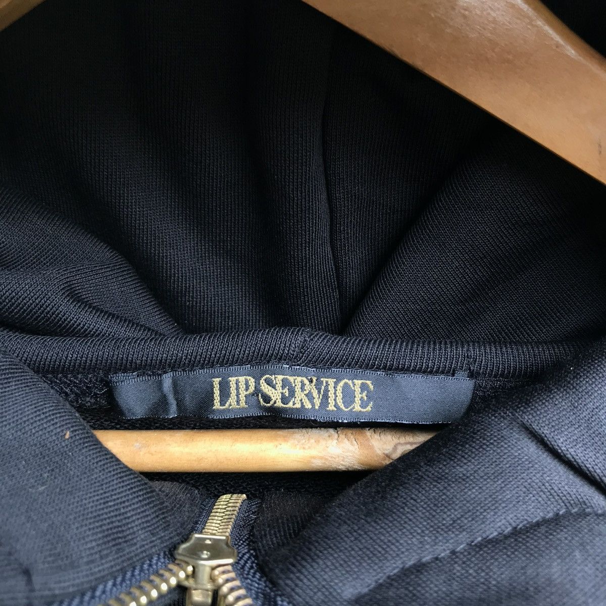 Lip Service LIP SERVICE distressed design hoodie rare Size S / US 4 / IT 40 - 6 Thumbnail