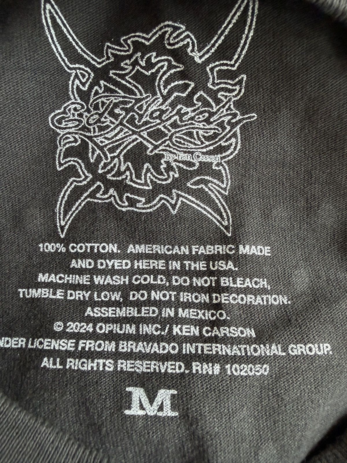 Ken Carson MEDIUM Ken Carson Ed Hardy Hardcore Tee COMPLEXCON NEW ❤️✅ Size US M / EU 48-50 / 2 - 4 Thumbnail
