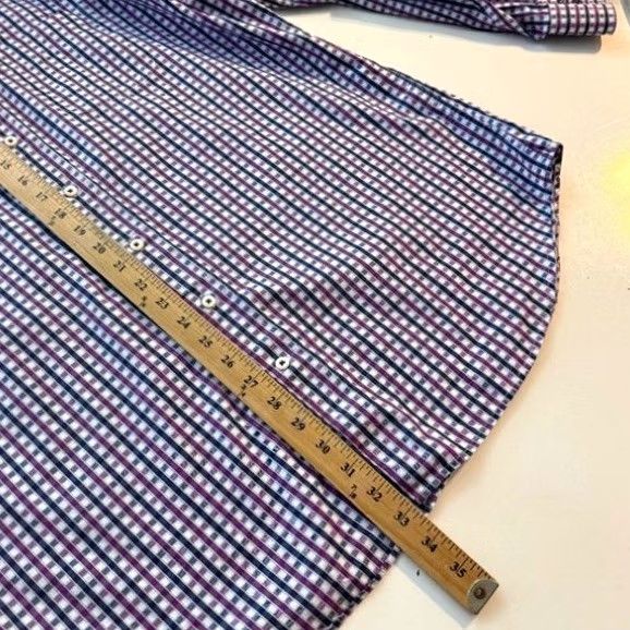 Peter Millar VINTAGE Peter Millar Plaid Button-Down Shirt Mens XL Size US XL / EU 56 / 4 - 8 Thumbnail