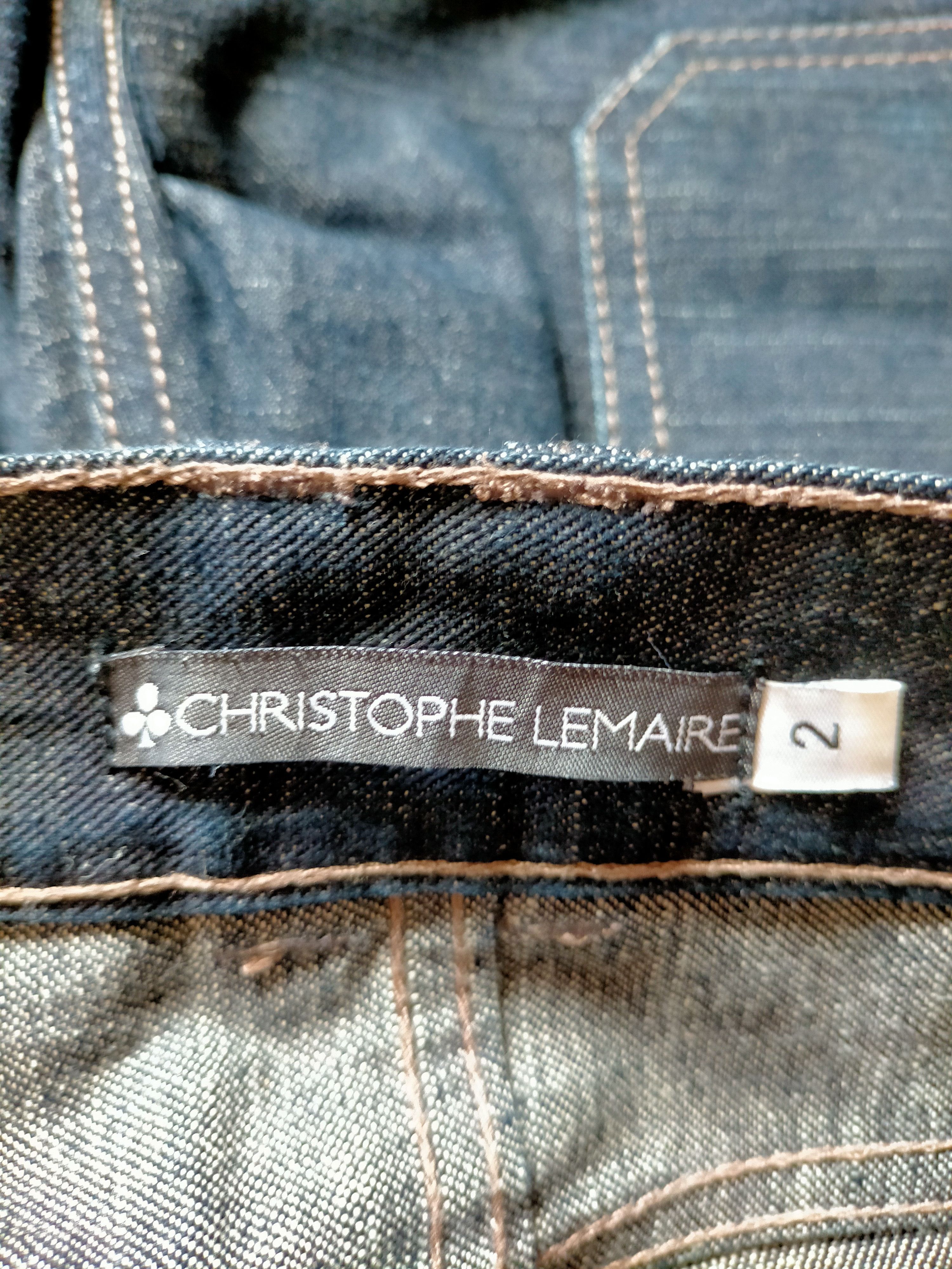 Christophe Lemaire CHRISTOPHE LEMAIRE MADE IN FRANCE Denim Pants Size US 31 - 17 Thumbnail
