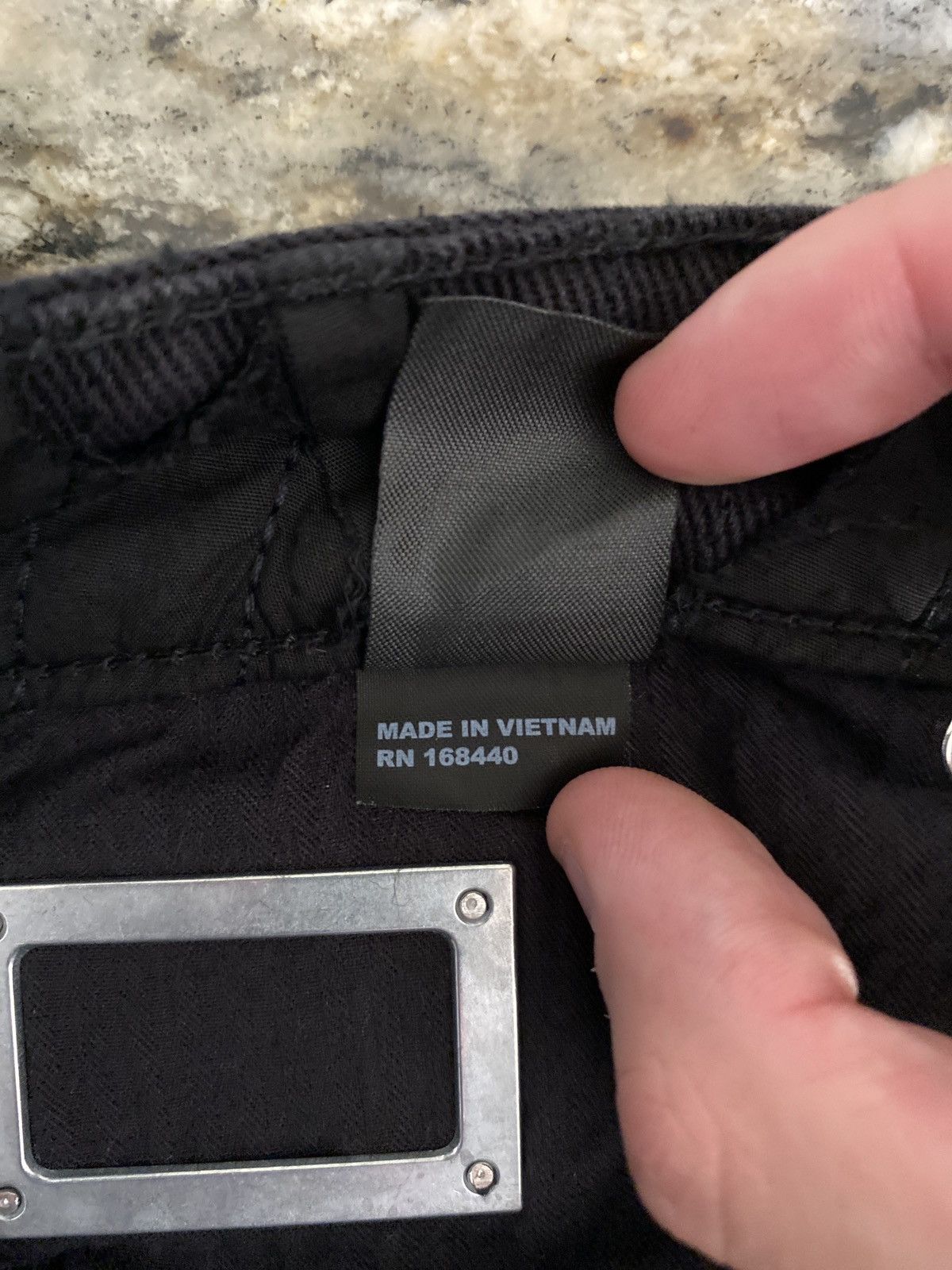 Revenge Revenge Boro Denim Pant Black Size US 30 / EU 46 - 9 Thumbnail