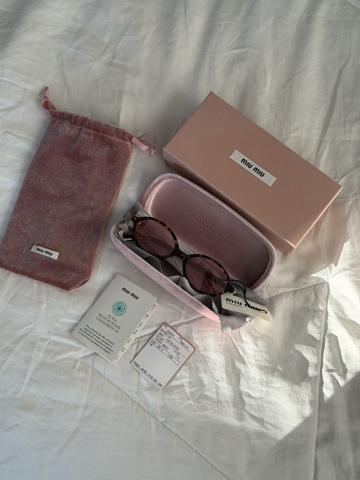 Miu Miu Miu Miu Regard Sunglasses Brand New with Tags Size ONE SIZE - 5 Thumbnail