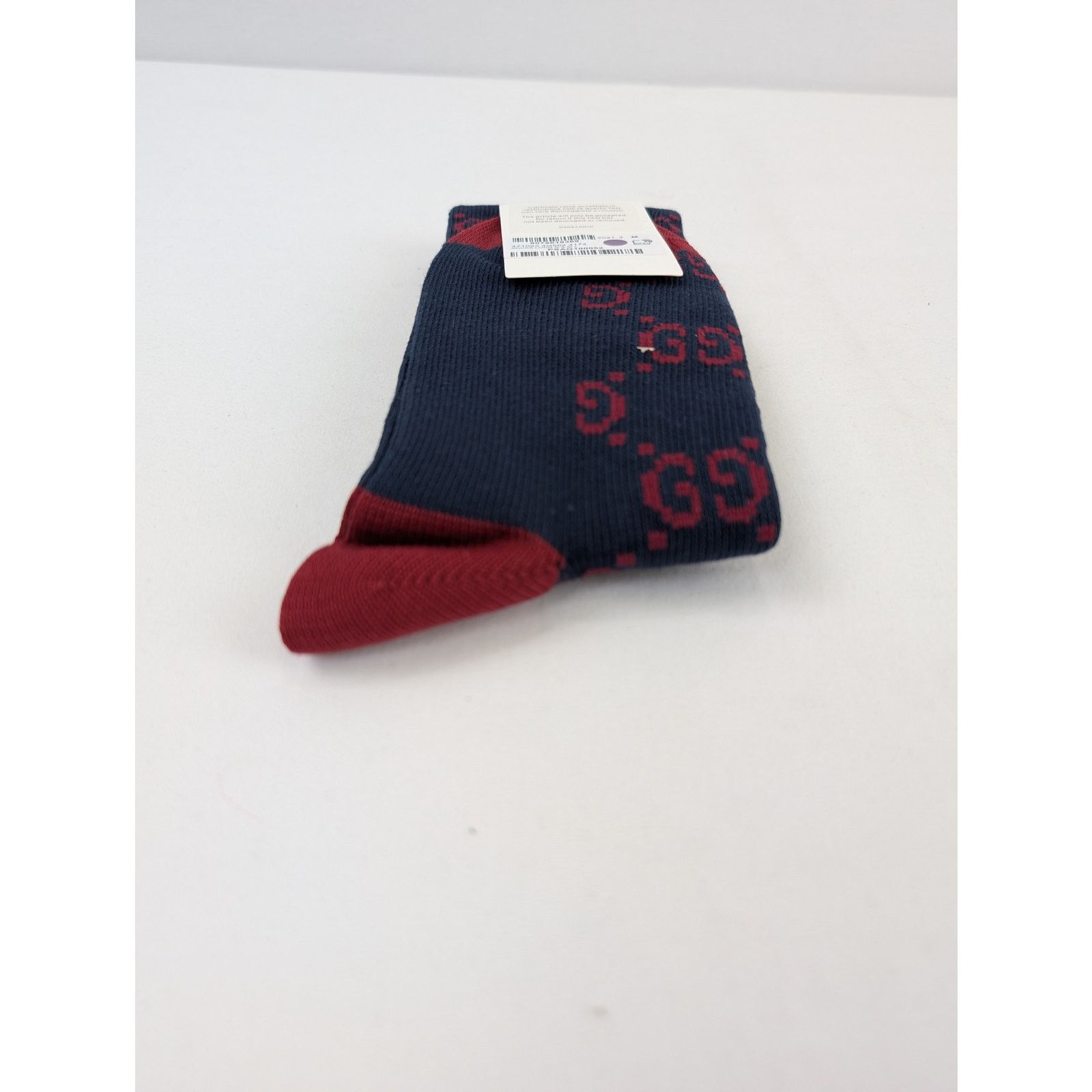 Gucci o1rshd1 Size: M / Long Socks in Navy/Red Size ONE SIZE - 4 Thumbnail