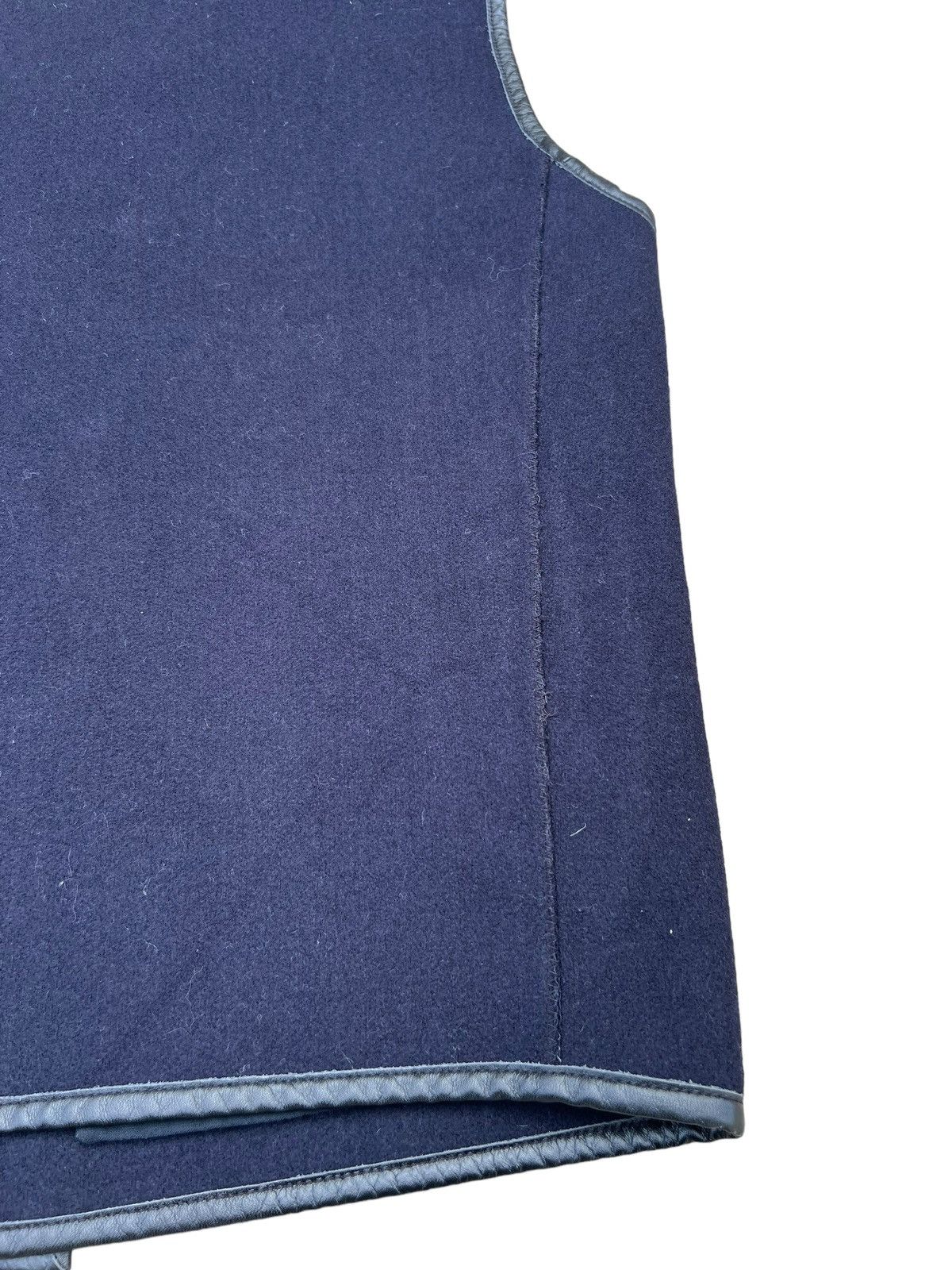 Freewheelers Violet Buffalo Wallows Wool Cowhide Leather Trim USN Vest Size US M / EU 48-50 / 2 - 13 Thumbnail