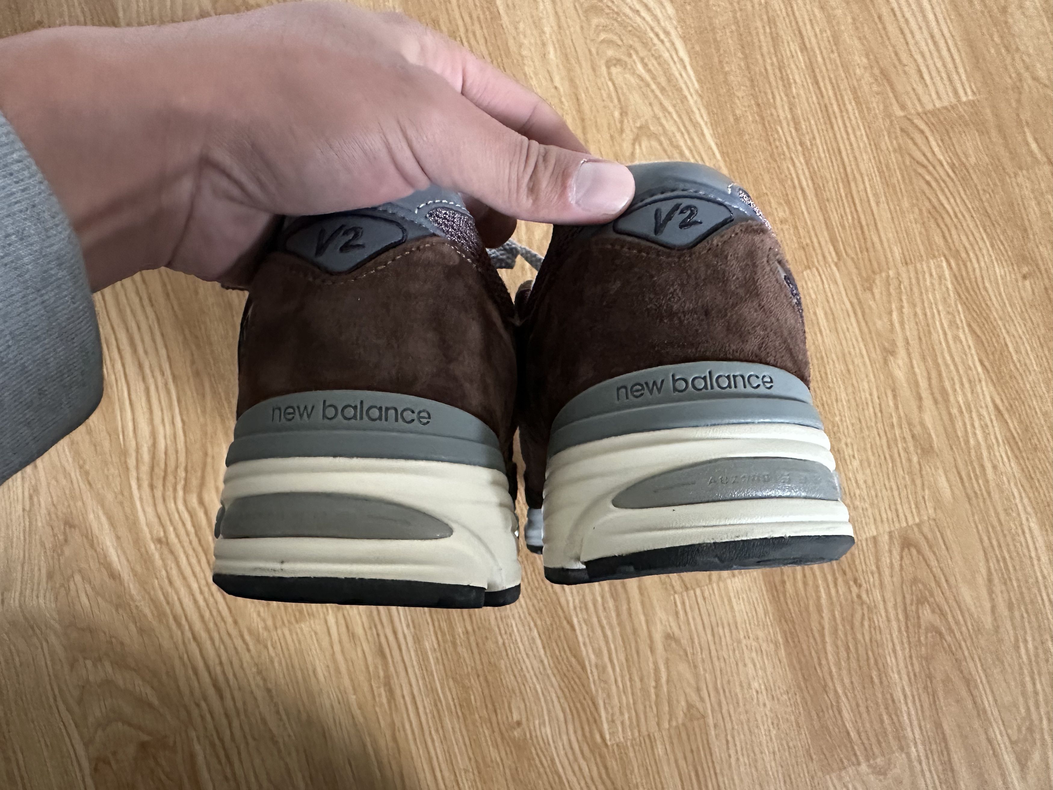 New Balance Made in UK 991v2 (U991BR2) Size US 10.5 / EU 43-44 - 12 Thumbnail