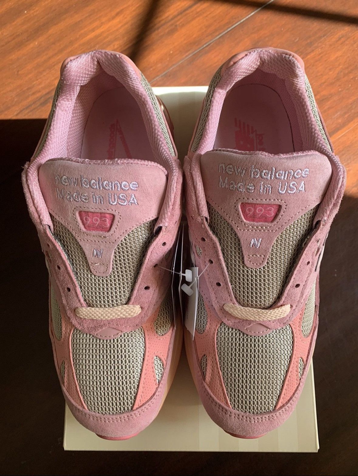 Joe Freshgoods × New Balance New Balance 993 Joe FreshGoods Performance Art Powder Pink Size US 9.5 / EU 42-43 - 4 Thumbnail