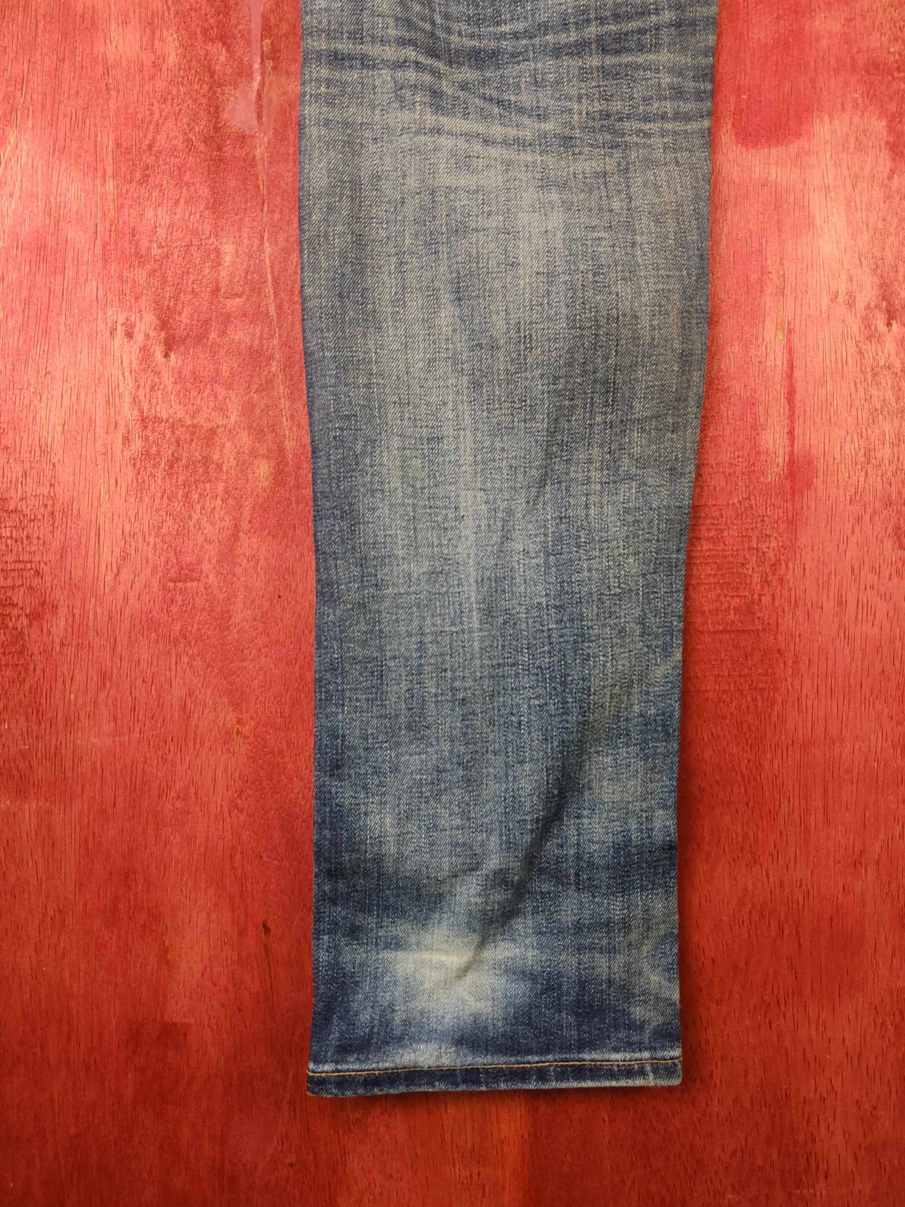 Japanese Brand Uniqlo japan vintage Blue jeans Denim Pants #S1369 Size US 32 / EU 48 - 9 Thumbnail
